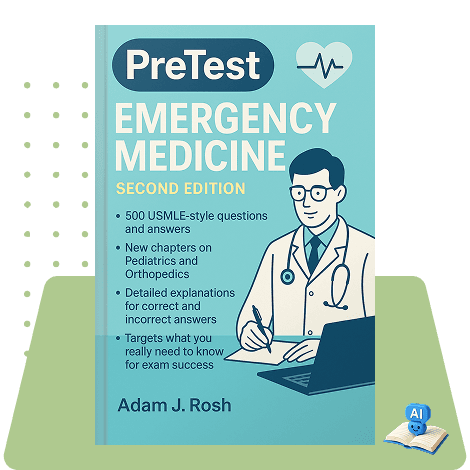 Emergency Medicine PreTest Self-Assessment and Review, Second Edition (PreTest Clinical Medicine)